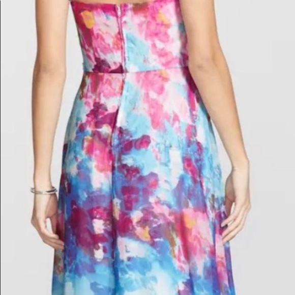 Adrianna Papell Dresses | Hailey Logan by Adriana Papell Watercolor Maxi, - Picture 2 of 11